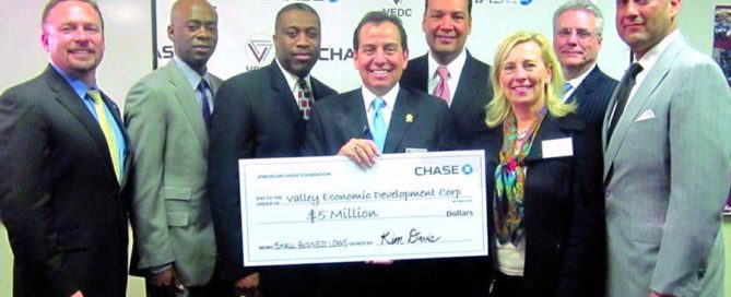 Chase $5 million dollar grant to VEDC