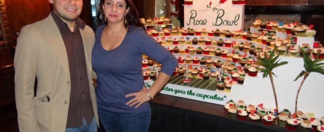 Abby and Carlos, owners of Nadia Cakes in Los Angeles, CA