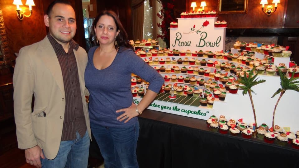 Abby and Carlos, owners of Nadia Cakes in Los Angeles, CA