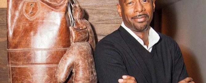 Michael Elliot at his Hammer & Nails salon. Photo by Nathan Worden.