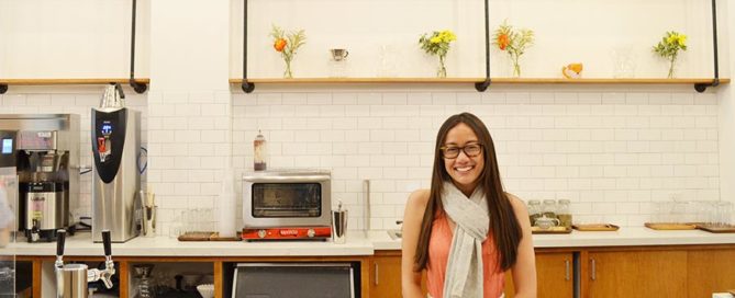 Mo Maravilla, owner and founder of Kindness & Mischief, a coffee shop in Highland Park, CA