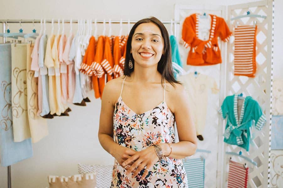 Rosie Arias, owner and founder of Whimsical Charm in Southern California