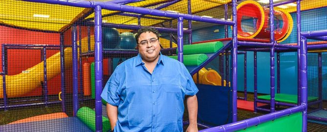 Meet Daniel Dorame, owner and founder of Tyke Play in Carpentersville, IL