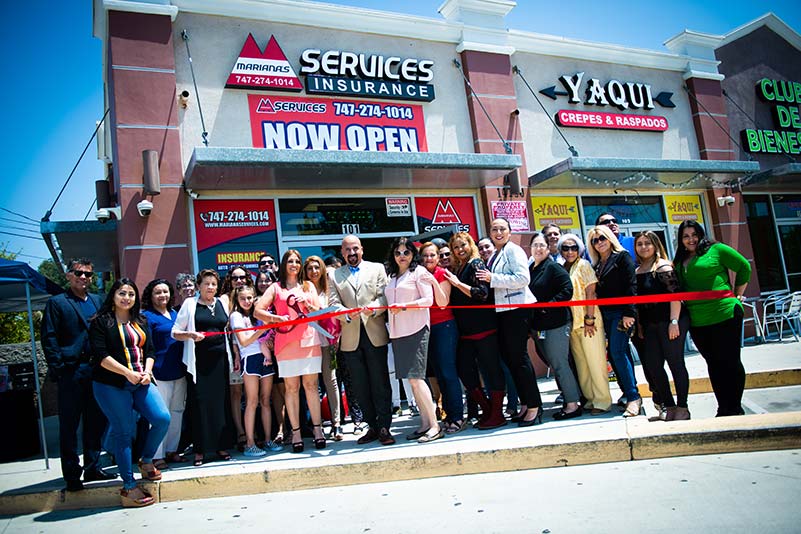 Grand opening of Mariana's Services Insurance Arleta